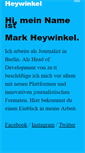 Mobile Screenshot of markheywinkel.de