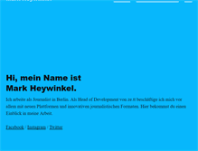 Tablet Screenshot of markheywinkel.de